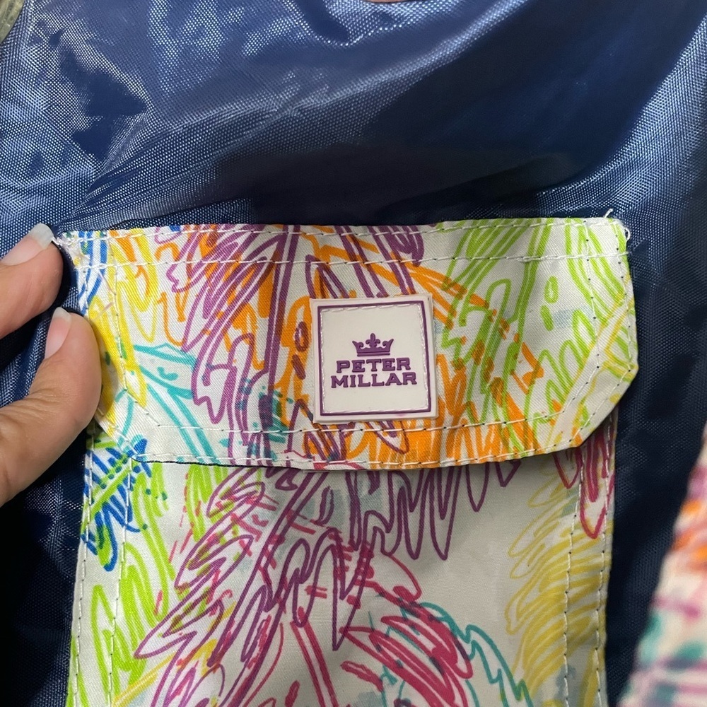 Large beach bag with palm tree designs by Peter Millar - Picture 9 of 15